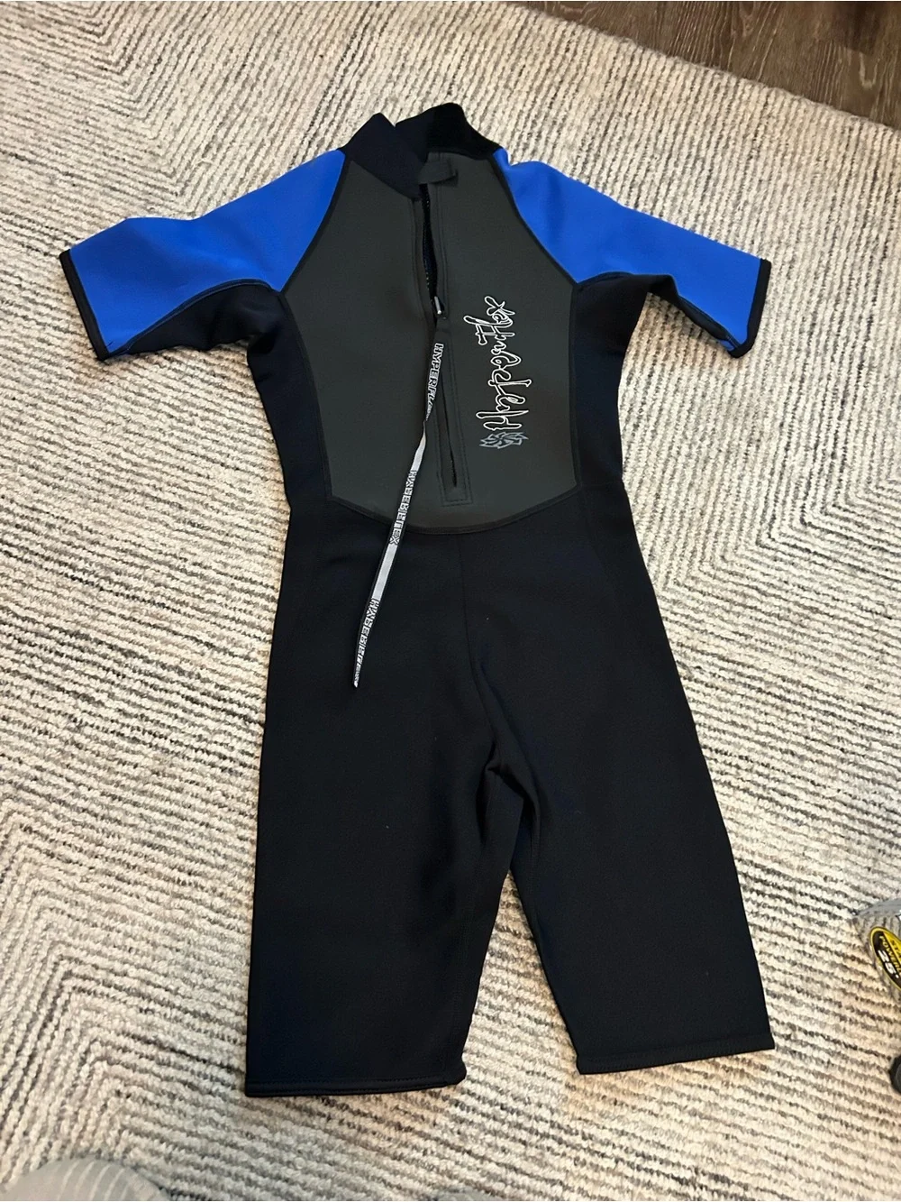 Hyperflex Wetsuits Junior's Access Series 2.5mm Spring Suit Black/Blue 16 NWOT